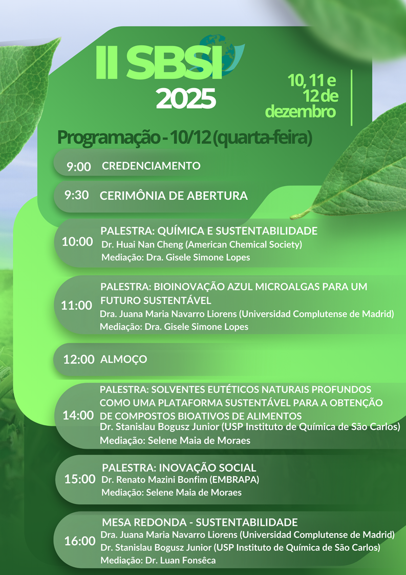 Programação dia 10