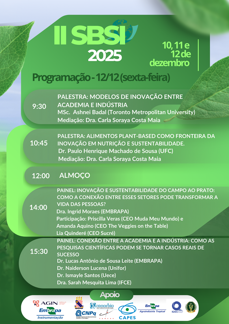 Programação dia 12