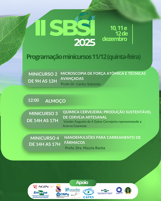 Programação Minicursos dia 11