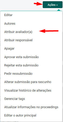 Atribuir avaliadores