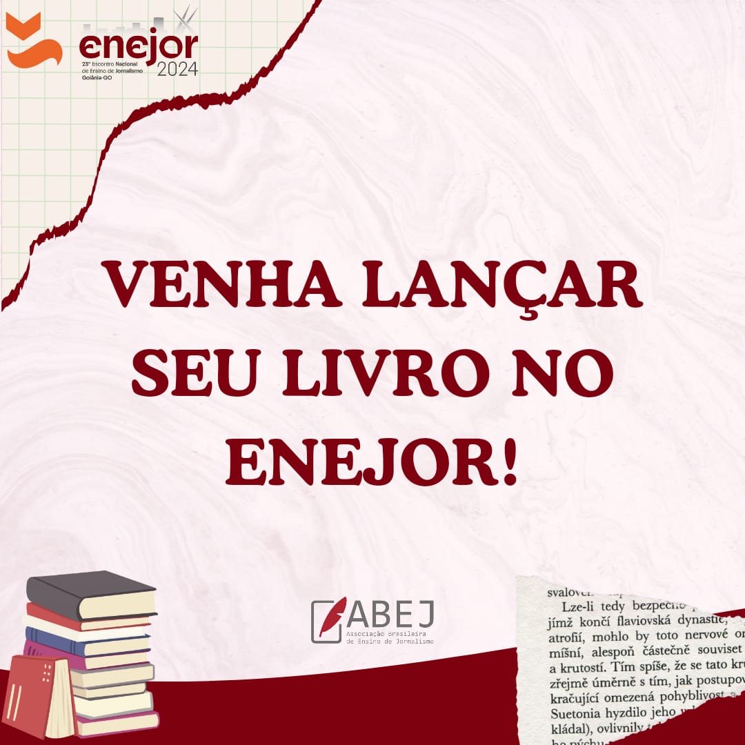 Lançamento de livro no Enejor 2024