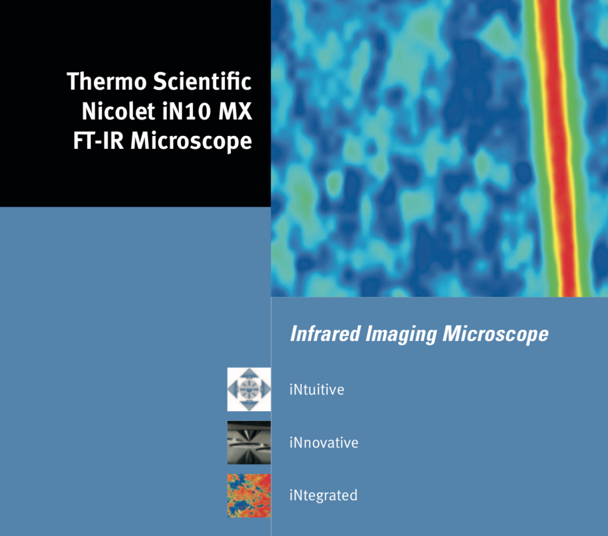 Thermo Scientific™ Microscópio de imagem infravermelho Nicolet ™ iN10 MX Thermo Scientific™ Microscópio de imagem infravermelho Nicolet ™ iN10 MX