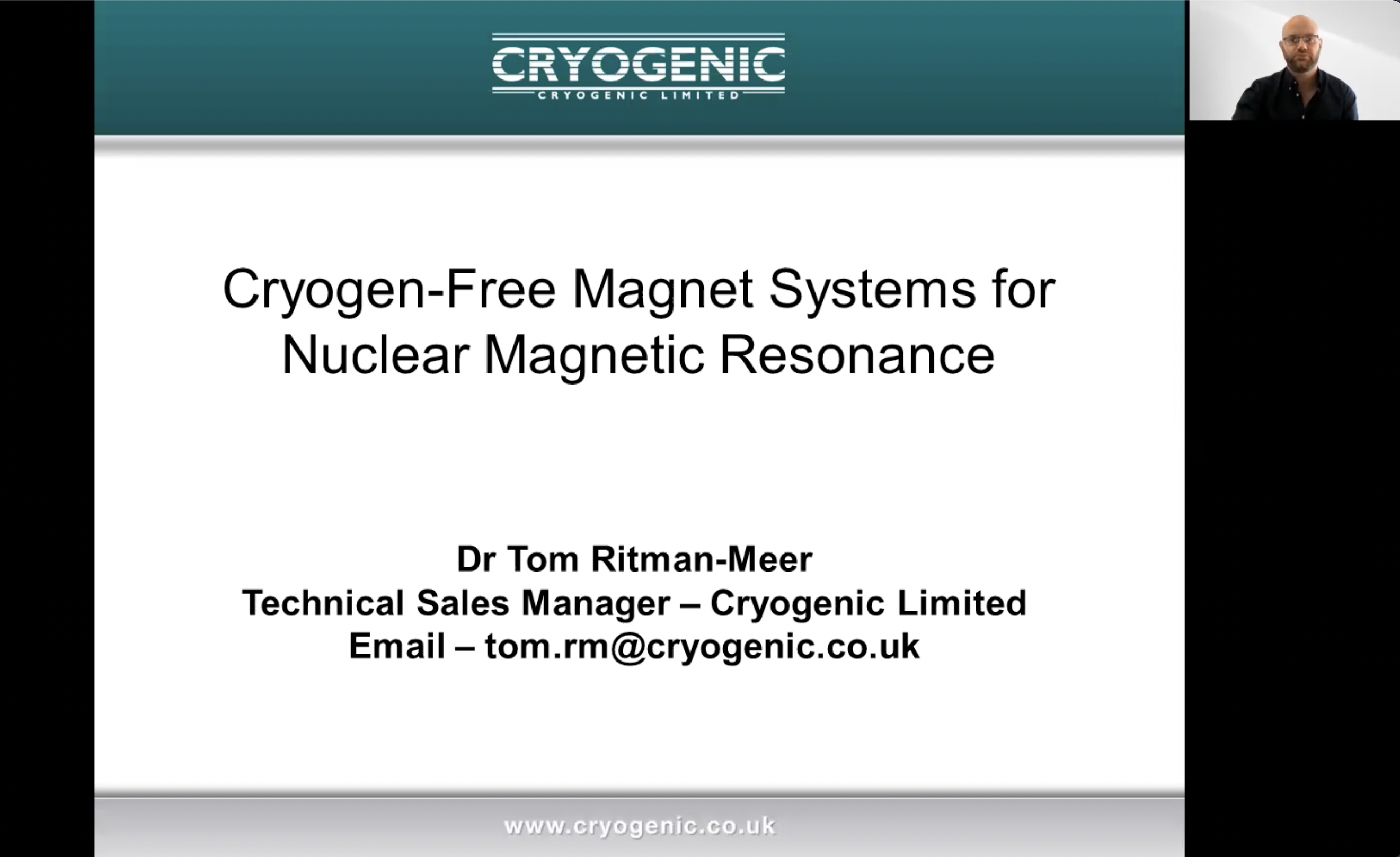 Cryogen-Free Magnet Systems for Nuclear Magnetic Resonance