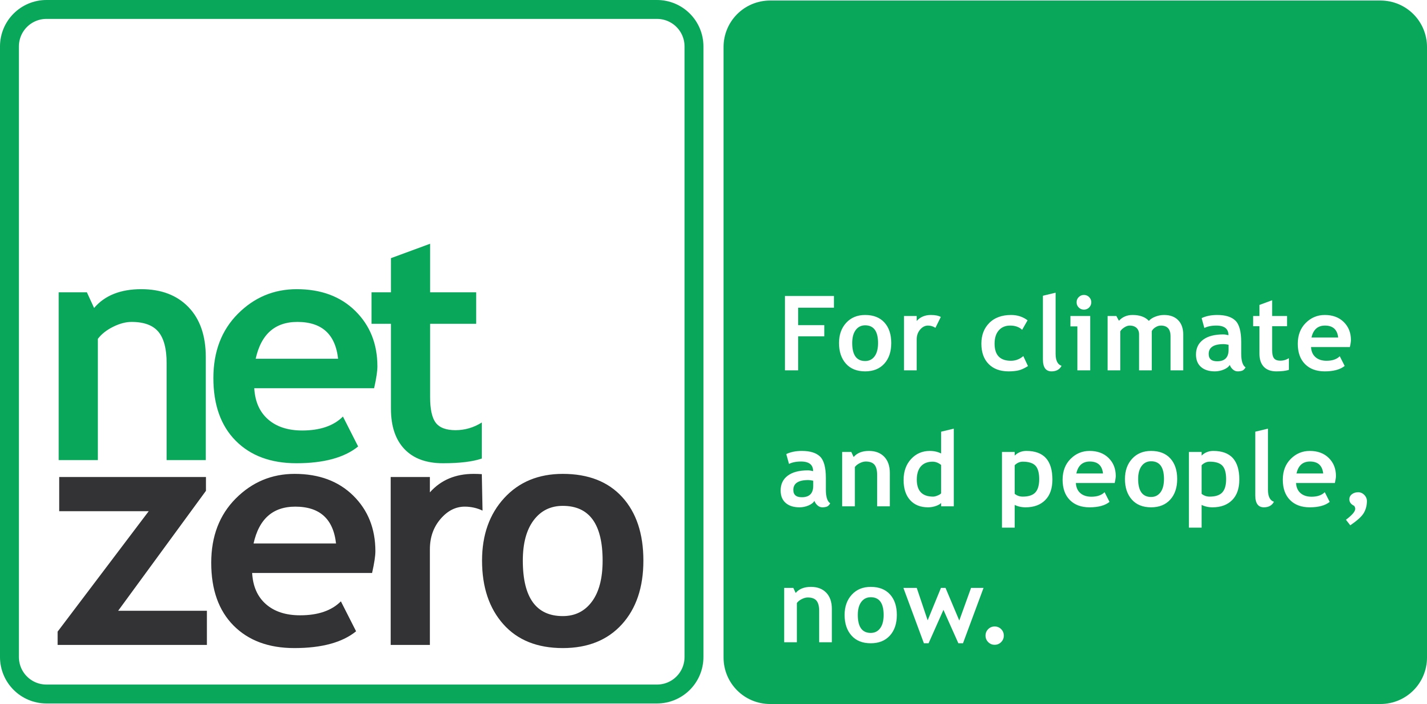 NetZero - For climate and people, now