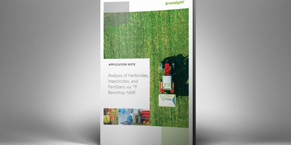 App Note - Analysis of herbicides, insecticides, and fertilizers via 31P benchtop NMR (English)