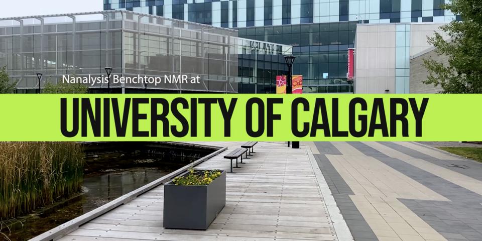 Customer Testimonial: Benchtop NMR at University of Calgary (English)